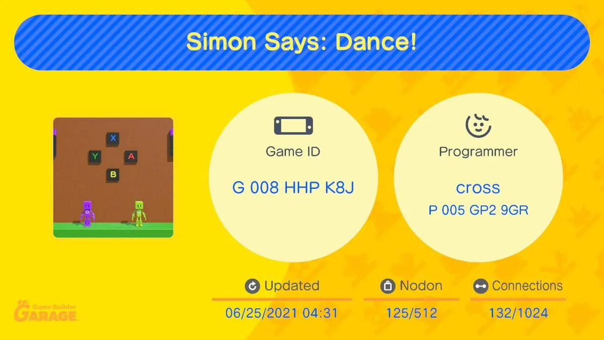 Simon Says: Dance!