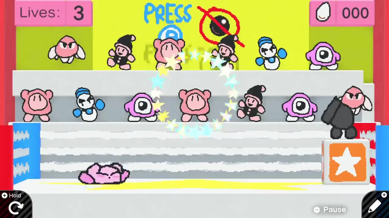 Kirby's Adventure: Egg Catcher