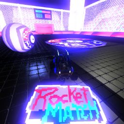 Rocket Match Car Soccer! Space