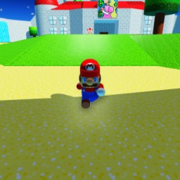 Mario 64 GBG - Castle Gardens