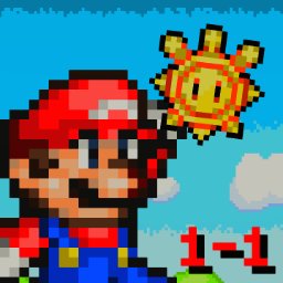 Mario Star Scramble ultra 1-1