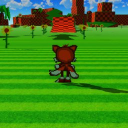 Tails 3D green hill 3.0