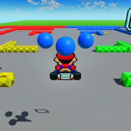 Mario Kart but somethings off.