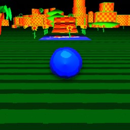 Sonic 3D hill SCARED C: