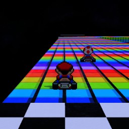 Super Mario Kart :Rainbow Road