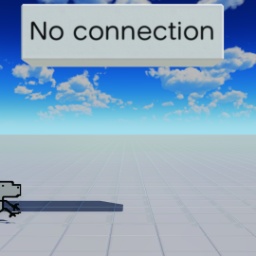 No connection dino game