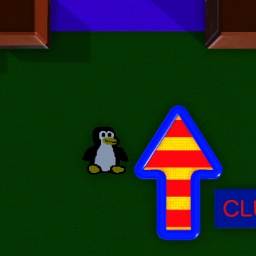 Penguin goes to a penguin club