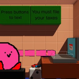 Kirby Does Taxes